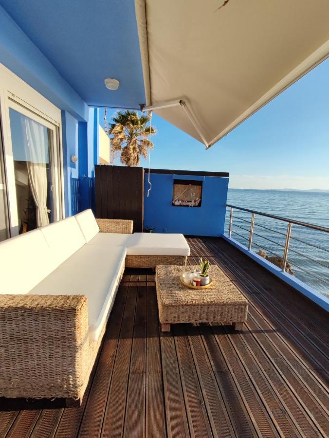 Villa La Casa Azul Arkoudi Exterior foto